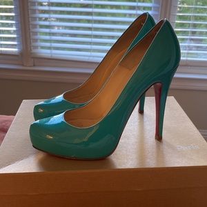Christian Louboutin Rolando 120 patent calf 36.5